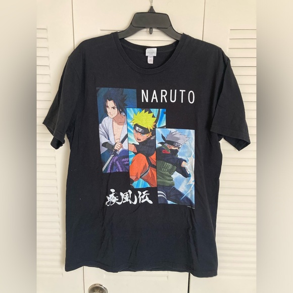 Men’s 2007 Naruto graphic t shirt Sz. Large - Picture 1 of 3